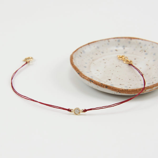 PRANA DIAMOND GOOD LUCK BRACELET
