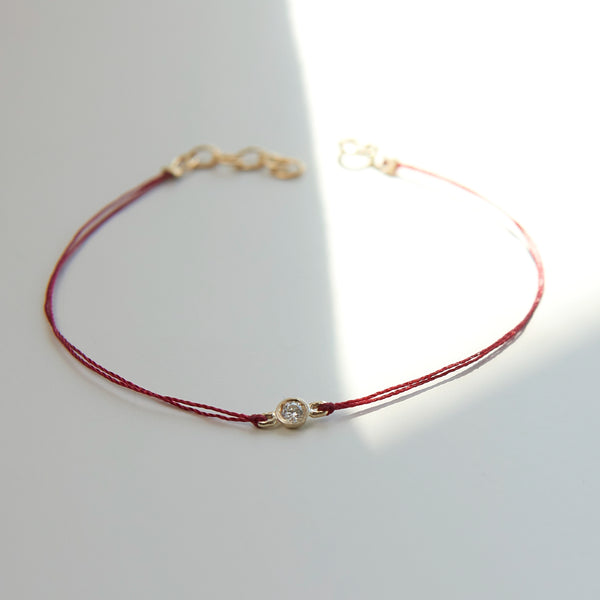PRANA DIAMOND GOOD LUCK BRACELET