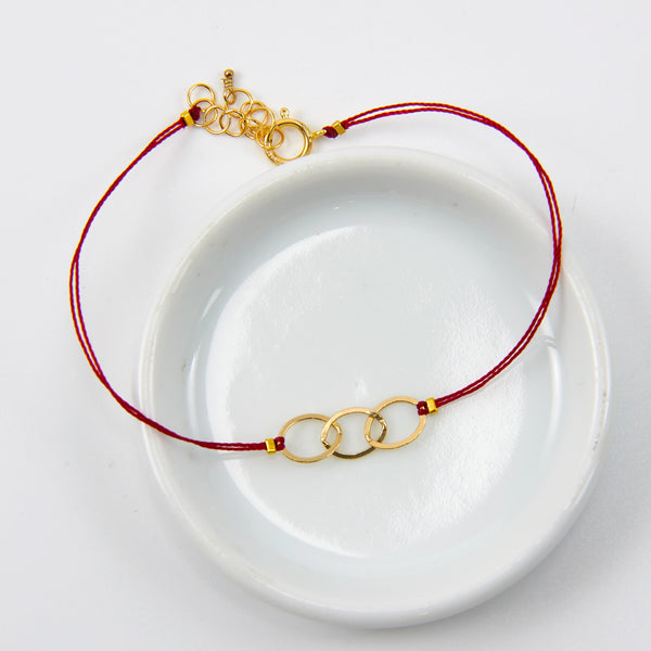 Prana Trio Good Luck Bracelet