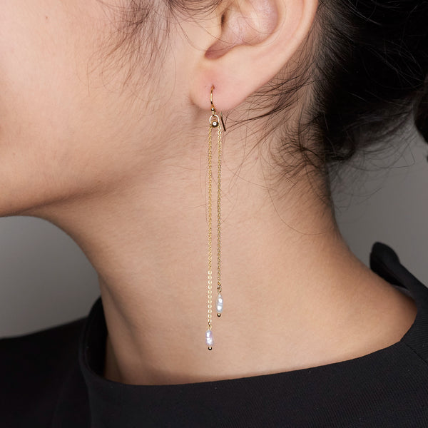 FELI CHAIN DROP EARRINGS