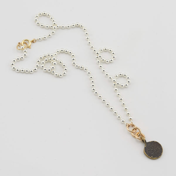 HAZEL BALL CHAIN NECKLACE