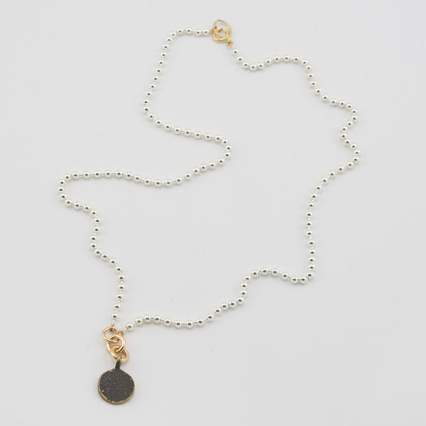 HAZEL BALL CHAIN NECKLACE