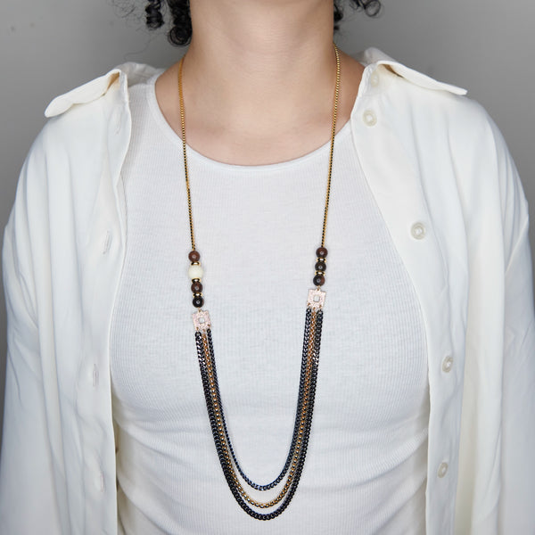 Lila Multi-Chain Necklace