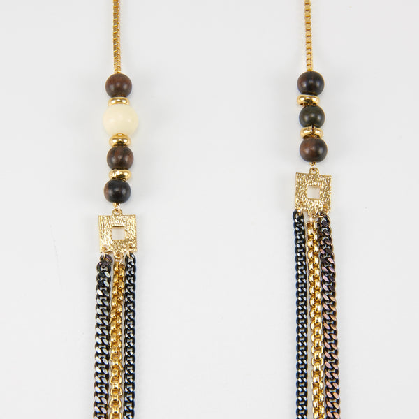 LILA MULTI-CHAIN NECKLACE
