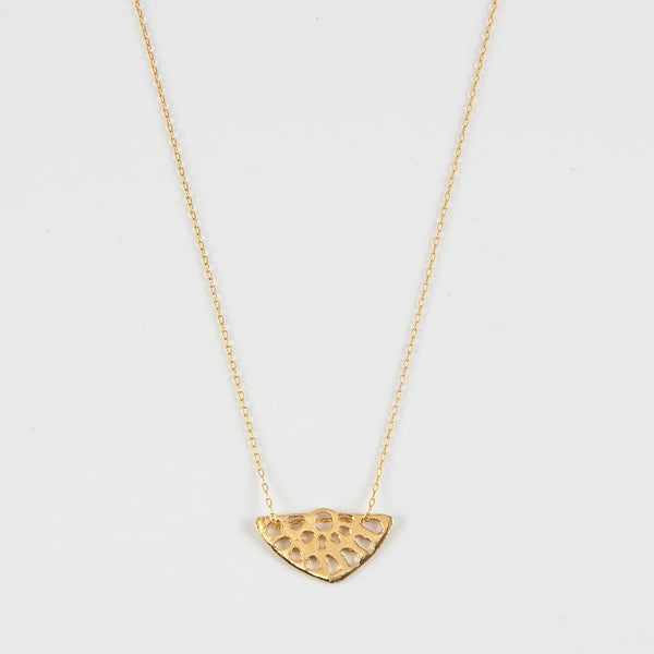 LOTUS PENDANT NECKLACE