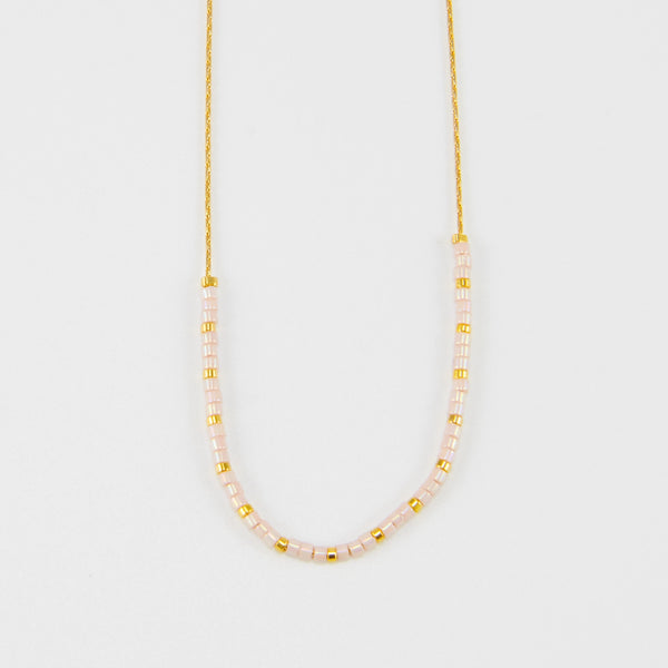 NOONA BEADED CHAIN NECKLACE