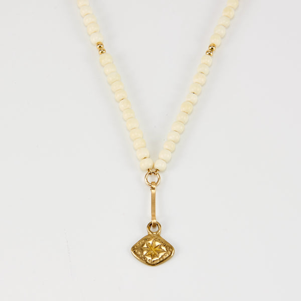 SAGE BALL CHAIN NECKLACE