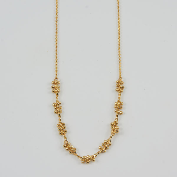 TIZA FRILL BEAD NECKLACE