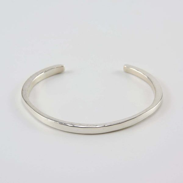KAMAL SILVER HAMMERED CUFF BRACELET