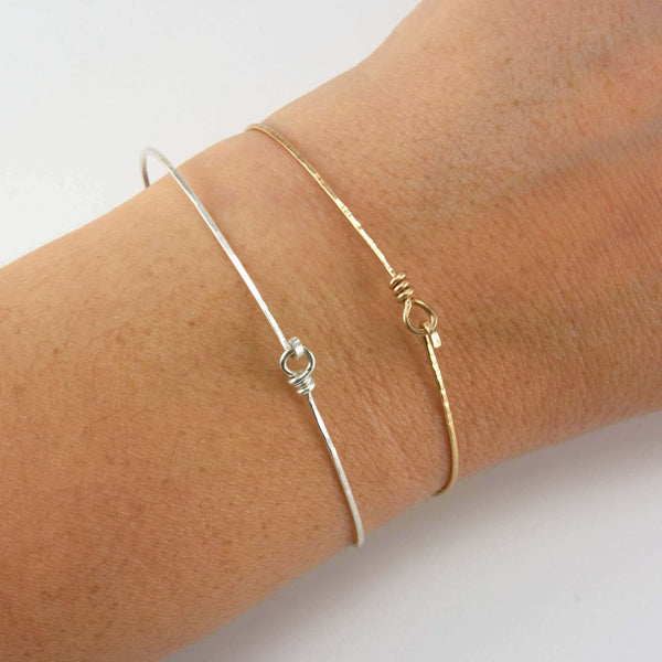 Pipa Thin Bangle Bracelet
