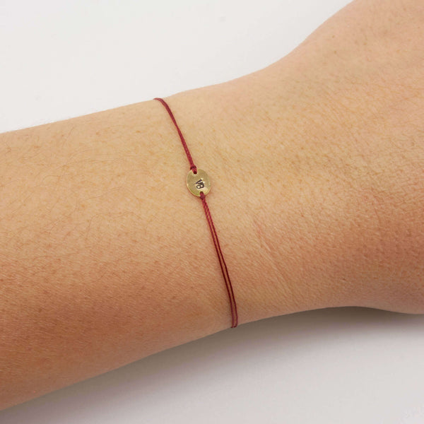 PRANA DISC GOOD LUCK BRACELET
