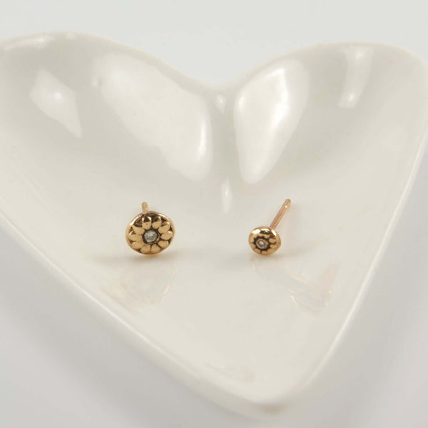 DAISY LARGE Flower Post Earrings