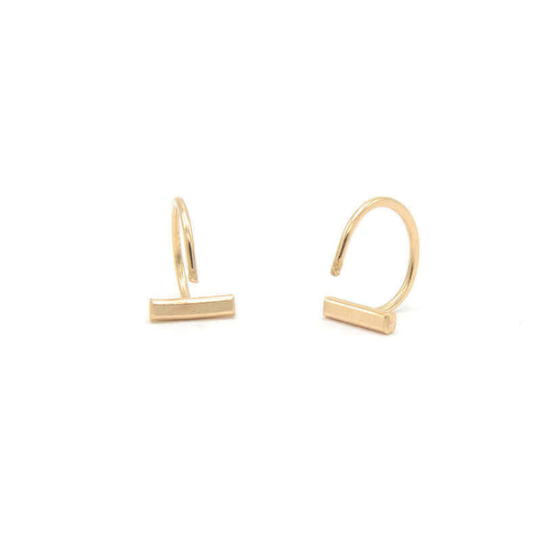 ETTA STUD CUFF EARRINGS - GOLD JEWELRY | VICTORIA BEKERMAN