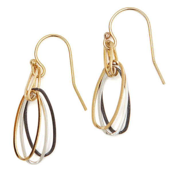 KELI OVAL LINK EARRINGS - STYLISH JEWELRY | VICTORIA BEKERMAN