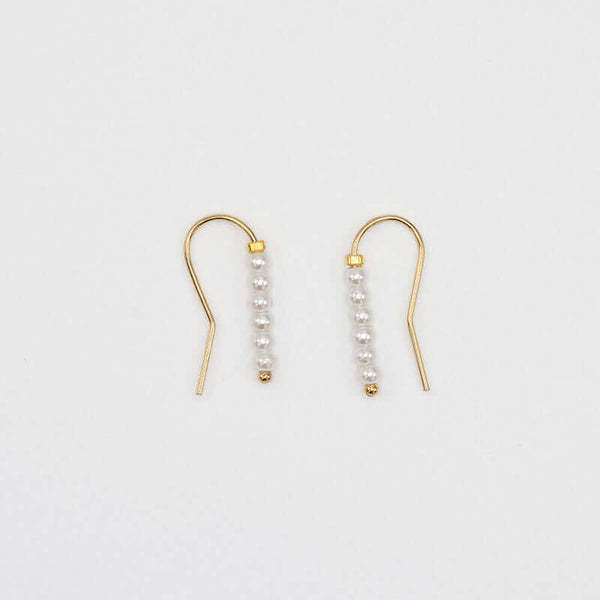 LULI PEARL EARRINGS - STYLISH JEWELRY | VICTORIA BEKERMAN