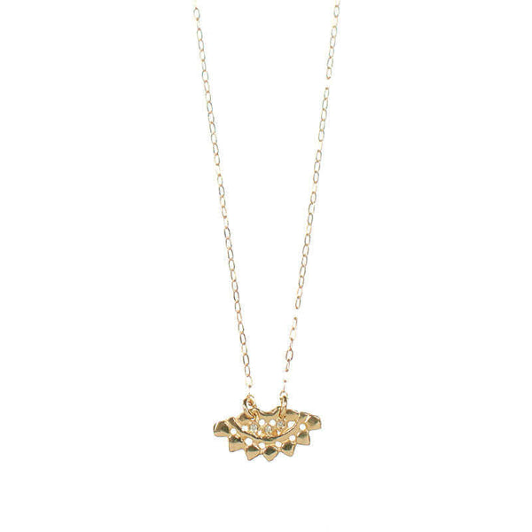 AMELIE DIAMOND NECKLACE - FASHION JEWELRY | VICTORIA BEKERMAN