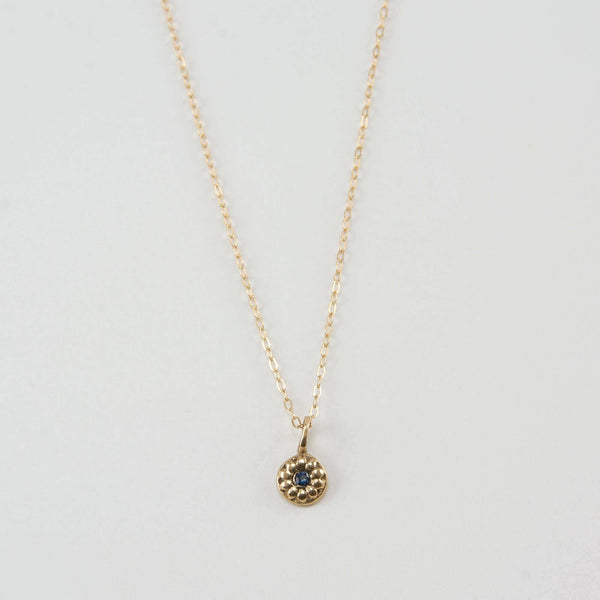 DELIA TINY FLOWER PENDANT NECKLACE