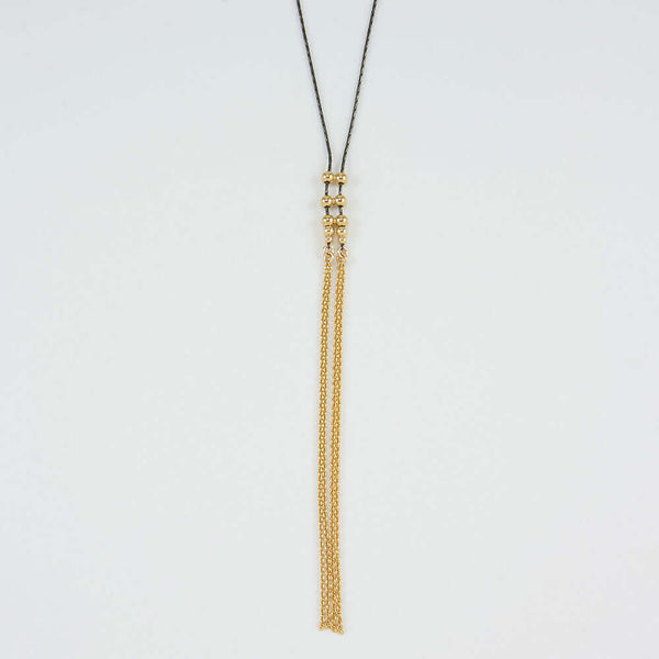 Marcela Adjustable Tassel Necklace