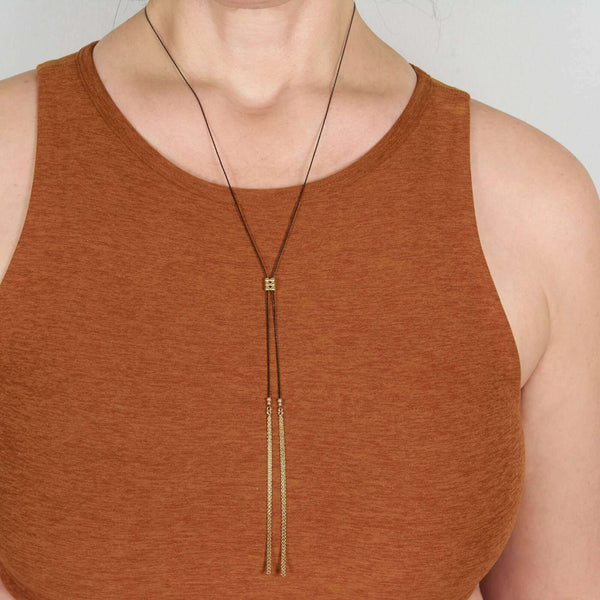 Marcela Adjustable Tassel Necklace