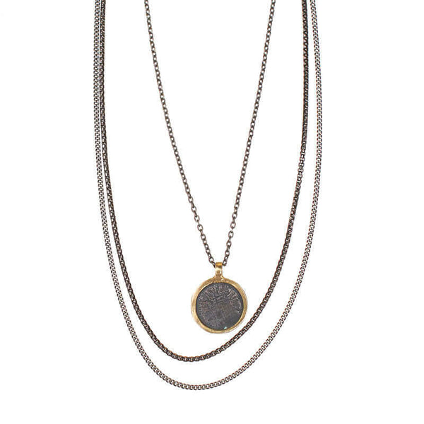 RONA OXI NECKLACE - GOLD NECKLACES ONLINE | VICTORIA BEKERMAN