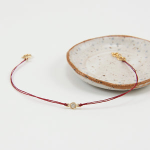 PRANA DIAMOND GOOD LUCK BRACELET