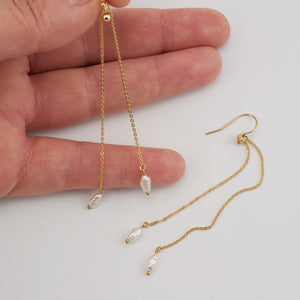 FELI CHAIN DROP EARRINGS