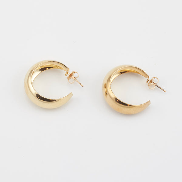 GEMMA CAST HOOP EARRINGS