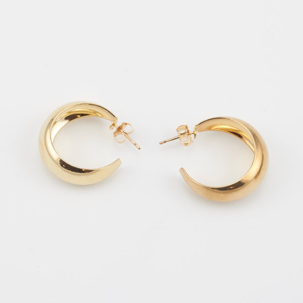 GEMMA CAST HOOP EARRINGS