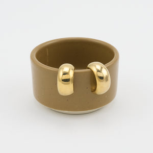 GIA OPEN HOOP EARRING