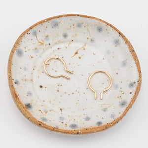 KAI THREADER HOOP EARRINGS