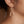 RAYA HAMMERED HOOP EARRINGS