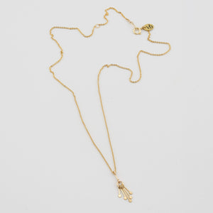 ANKA FRILL PENDANT NECKLACE