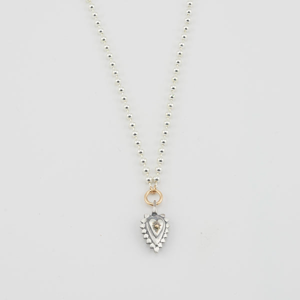 HAZEL BALL CHAIN NECKLACE