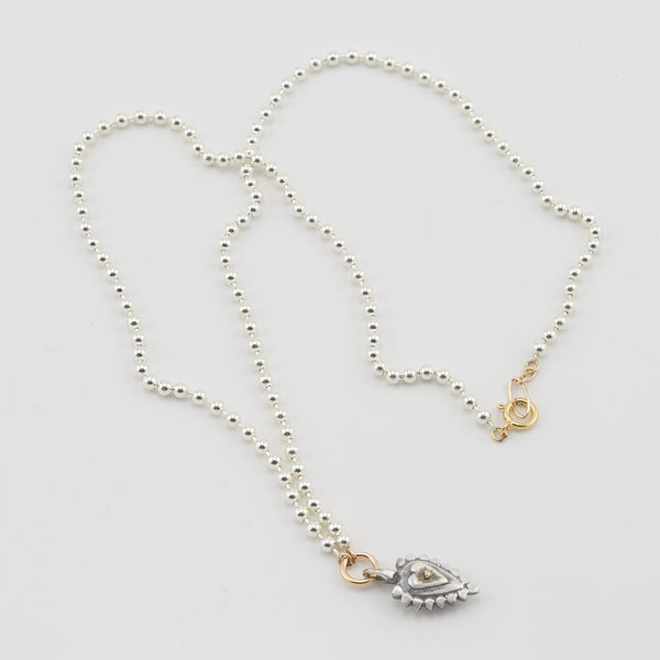 HAZEL BALL CHAIN NECKLACE