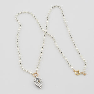 HAZEL BALL CHAIN NECKLACE