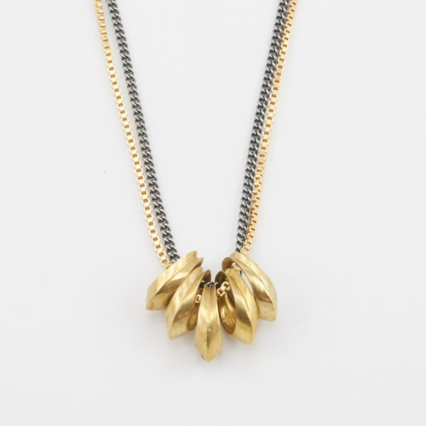 MILA DUAL CHAIN NECKLACE