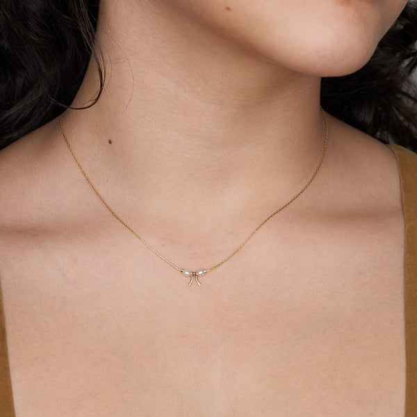 MIMI PEARL PENDANT NECKLACE