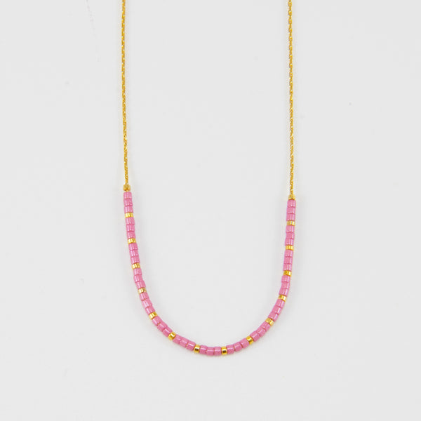 NOONA BEADED CHAIN NECKLACE
