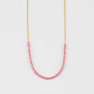 NOONA BEADED CHAIN NECKLACE