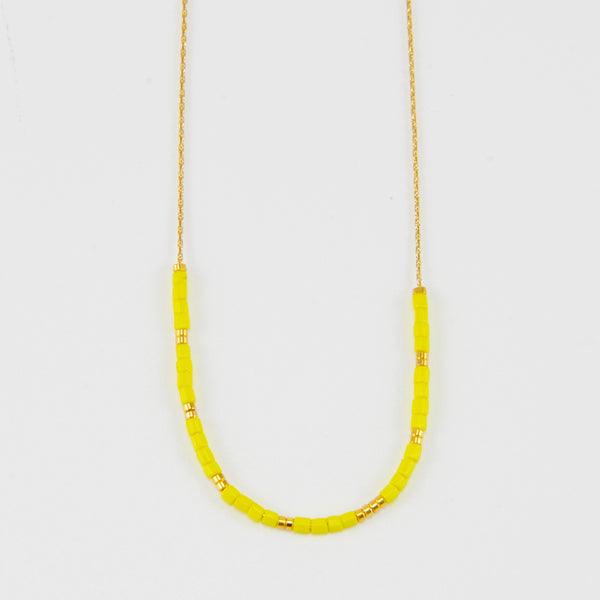 NOONA BEADED CHAIN NECKLACE