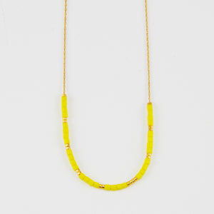 NOONA BEADED CHAIN NECKLACE