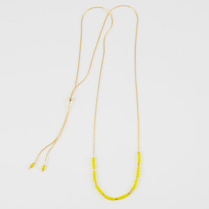 NOONA BEADED CHAIN NECKLACE