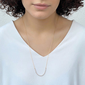 NOONA BEADED CHAIN NECKLACE