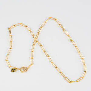 OLKA WIDE LINK NECKLACE