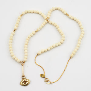 RUE VINTAGE BEAD NECKLACE