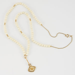 SAGE BALL CHAIN NECKLACE