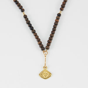 SAGE BALL CHAIN NECKLACE