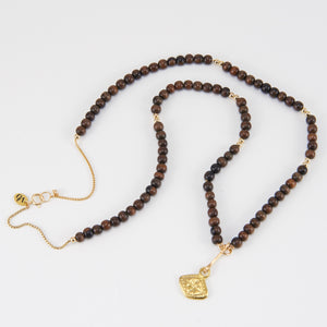 SAGE BALL CHAIN NECKLACE