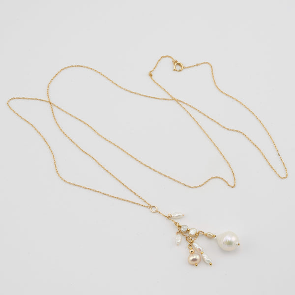 VELA PEARL PENDANT NECKLACE