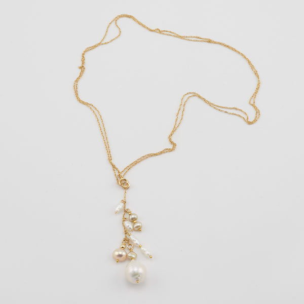 VELA PEARL PENDANT NECKLACE